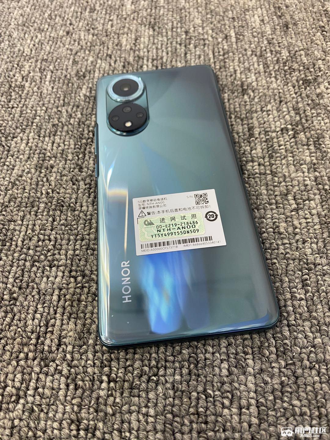 荣耀荣耀508g256g墨玉青95新国行电池75￥900